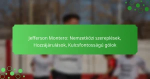 Jefferson Montero: Nemzetközi szereplések, Hozzájárulások, Kulcsfontosságú gólok